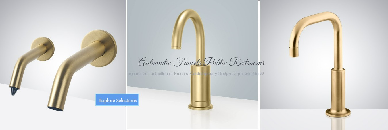 Gold Sensor Faucets